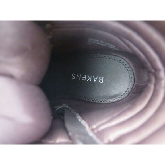 Bakers EW3969 Women's Sz 8 Leopard Print Opposition Strappy Wedge High Top Shoes - Picture 12 of 13